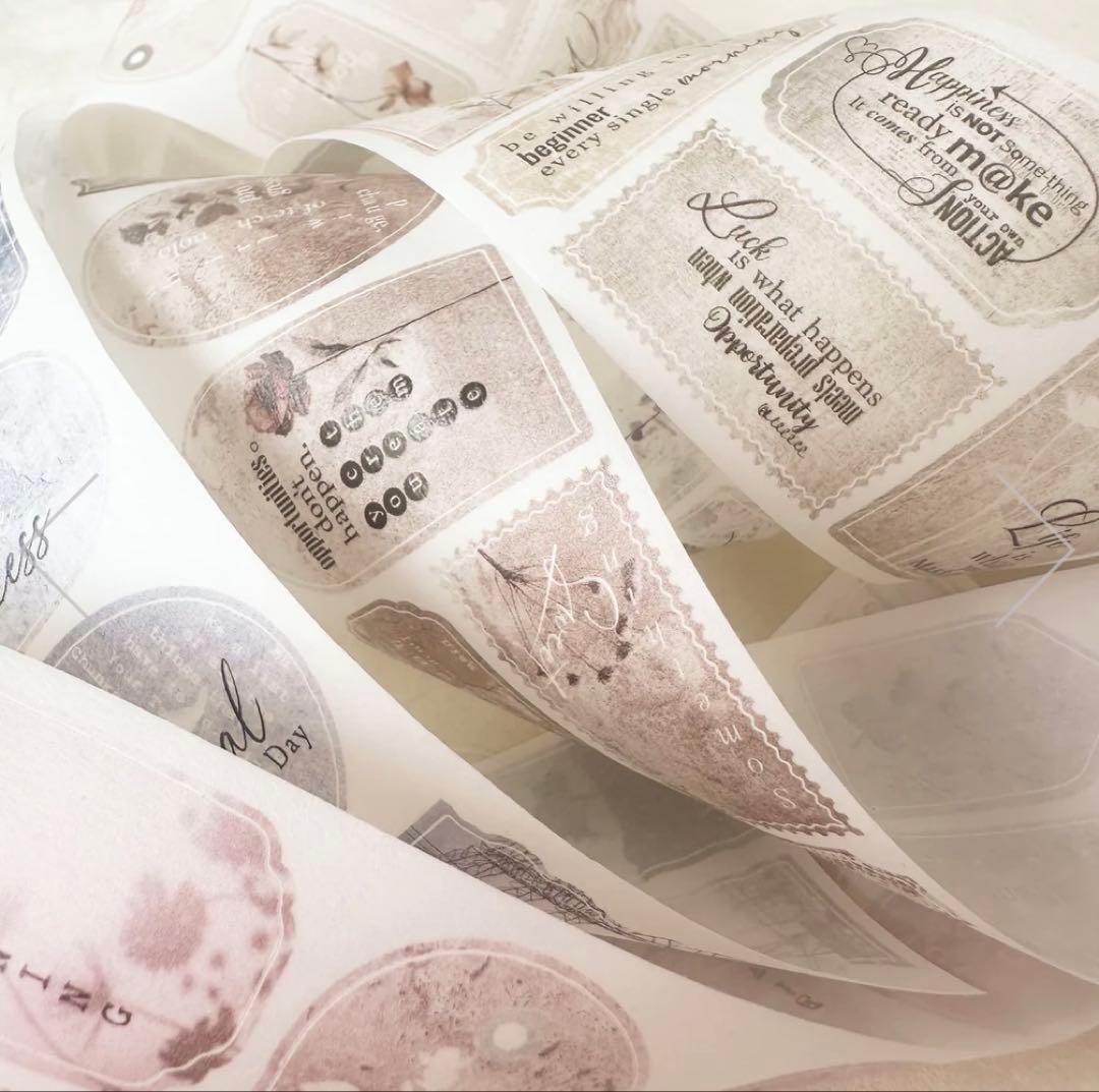 ⭐️SALE⭐️Journal pages 海外マスキングテープ　マステ【1553】