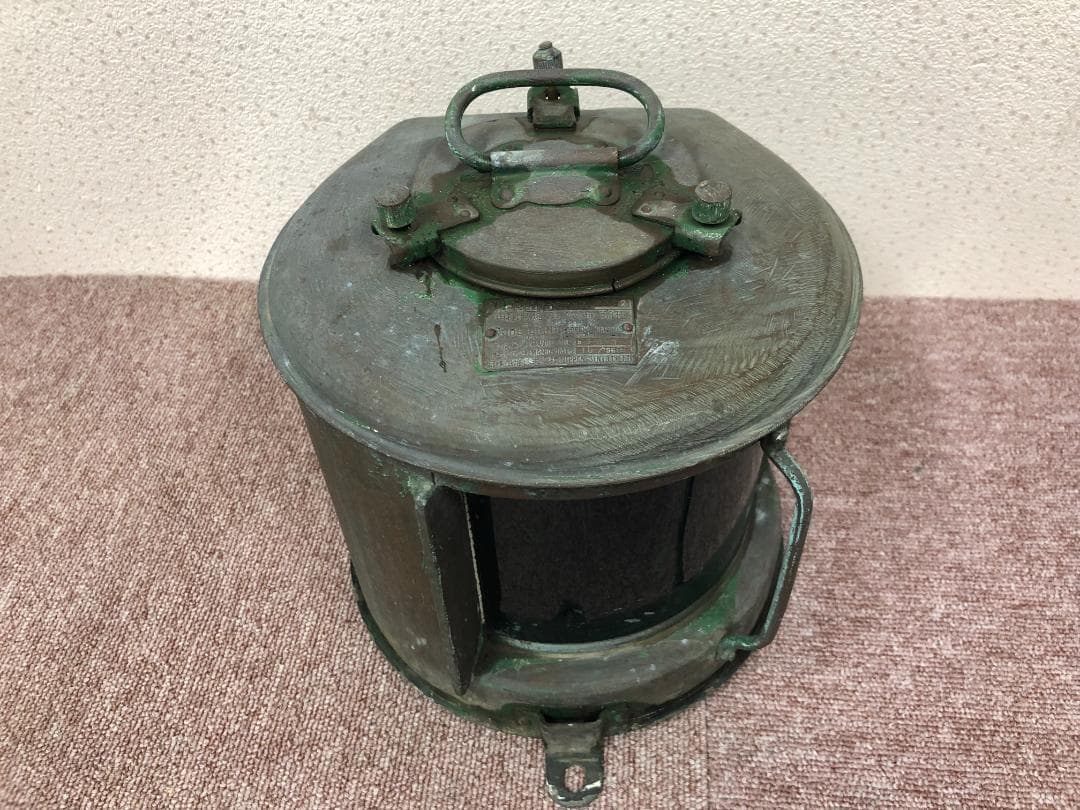 日本船燈株式会社　船舶灯 船舶用照明 緑/赤