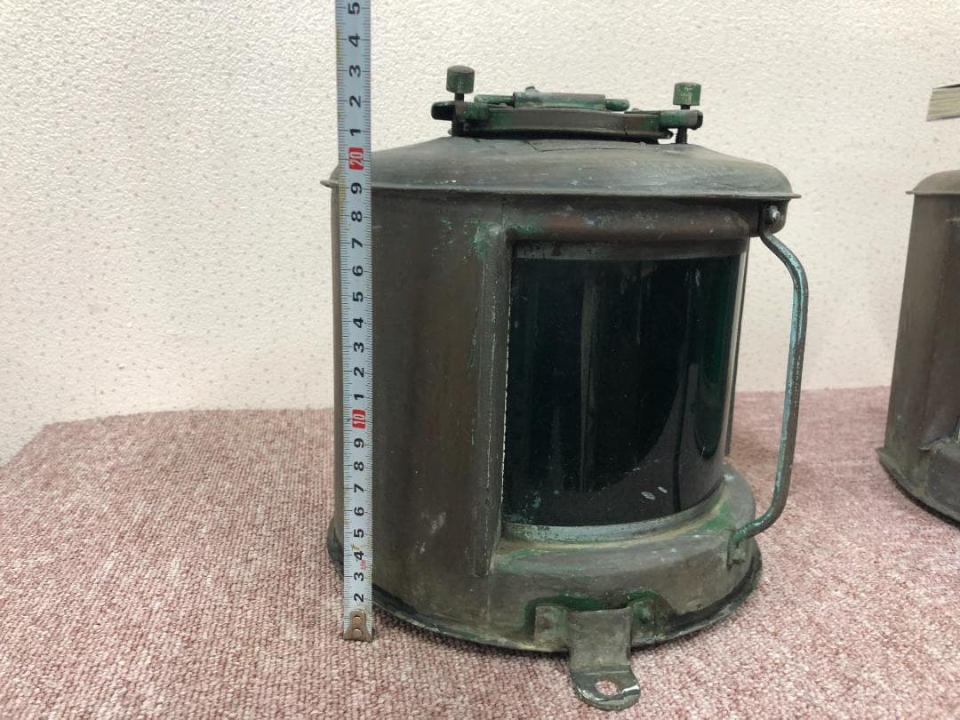 日本船燈株式会社　船舶灯 船舶用照明 緑/赤