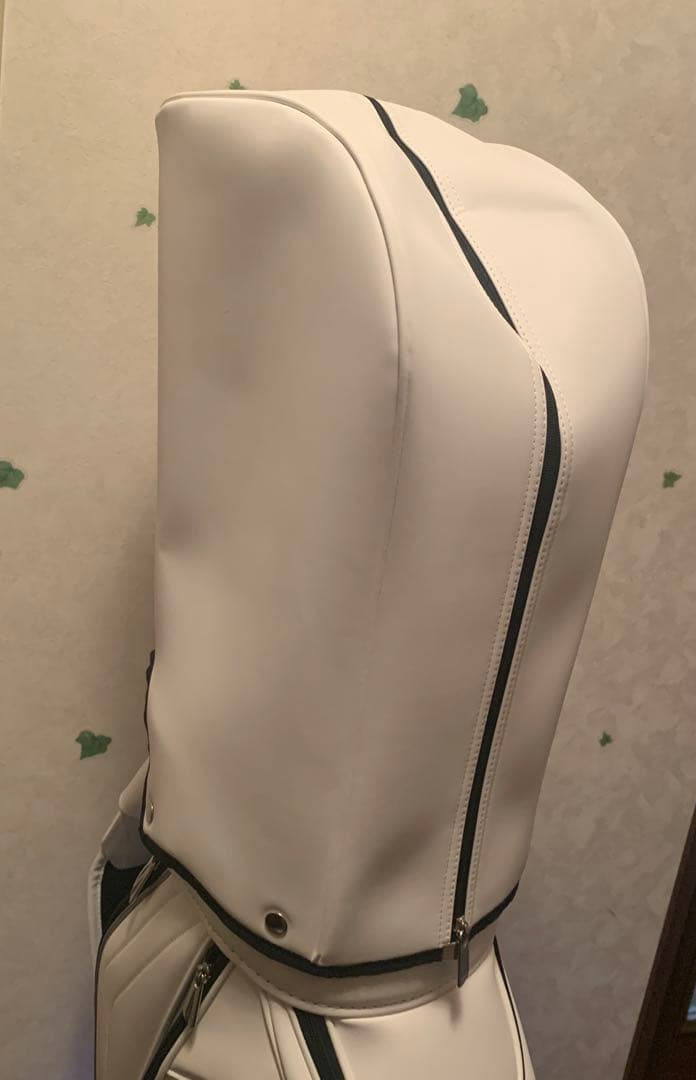 LEXUS ゴルフバッグ　キャディバッグ ホワイト　シルバー　1個