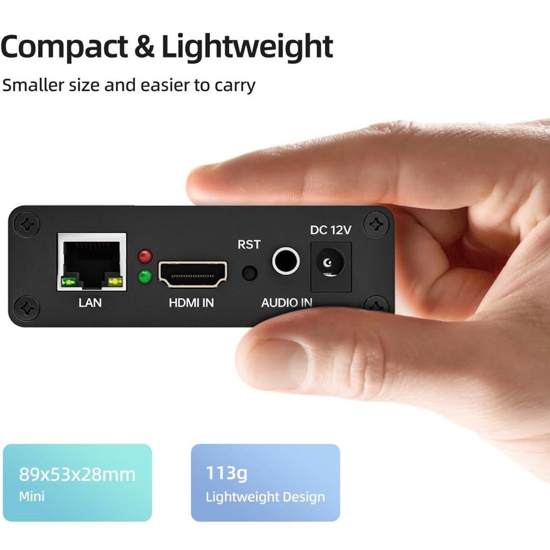 【新品未使用】Unisheen BM1000H HDMI ビデオエンコーダー