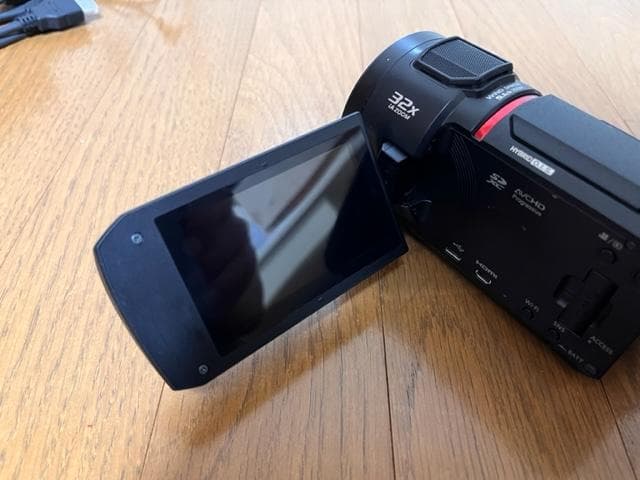 【美品・未使用】Panasonic HC-VX2MS 4Kビデオカメラ ブラック