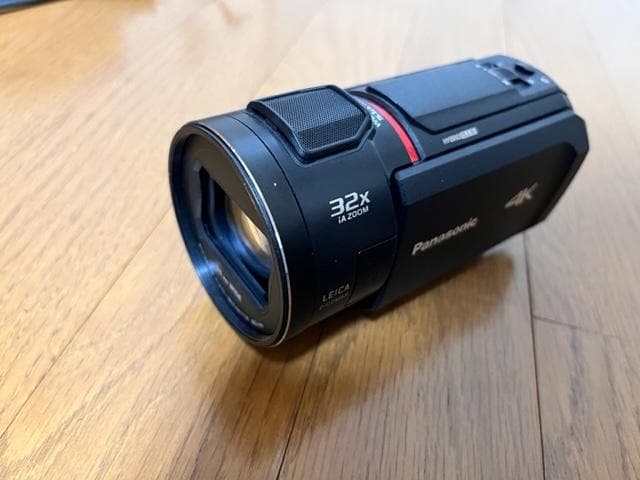 【美品・未使用】Panasonic HC-VX2MS 4Kビデオカメラ ブラック