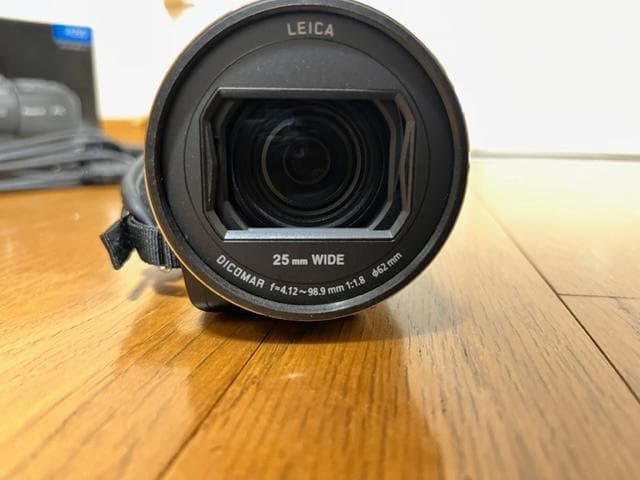 【美品・未使用】Panasonic HC-VX2MS 4Kビデオカメラ ブラック