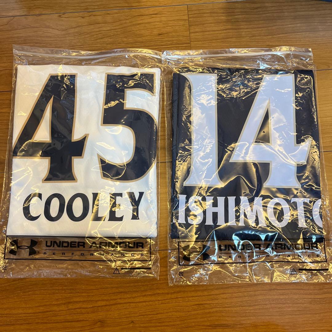 琉球ゴールデンキングスユニ2025-2026 14岸本45クーリー　ドリンク券付