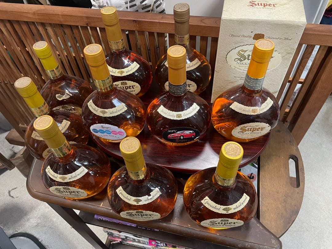 超貴重品　スーパーニッカウヰスキー　１０本ヴィンテージ　超希少品　大値引きします