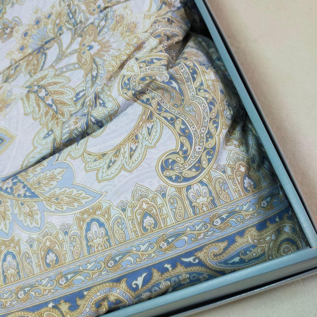 未使用品　ホワイトグースダウン90%　0.4kg　高級羽毛肌掛けふとん