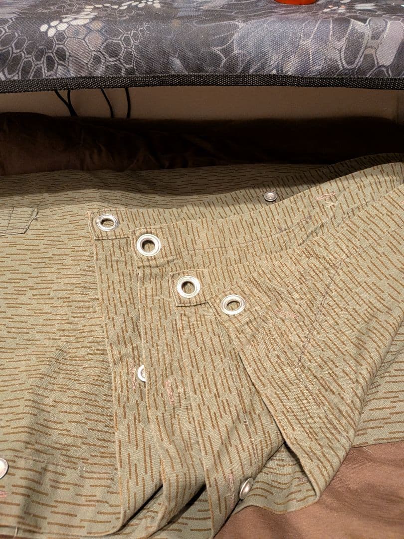 【軍幕】東ドイツ軍　レインドロップカモ　ポンチョテント