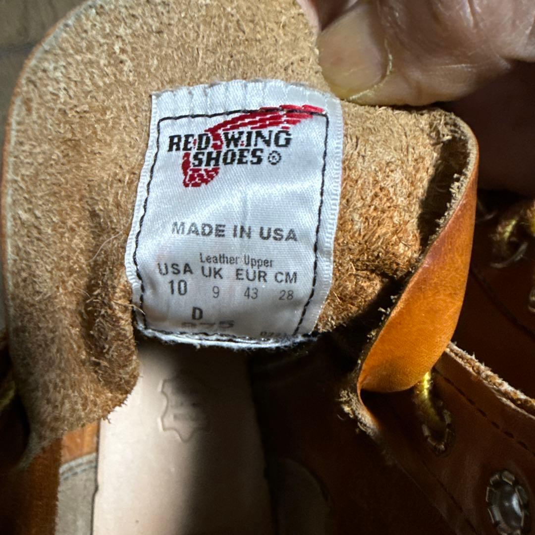 レッドウイングアイリッシュセッター875　10インチ 28cm USA 正規品