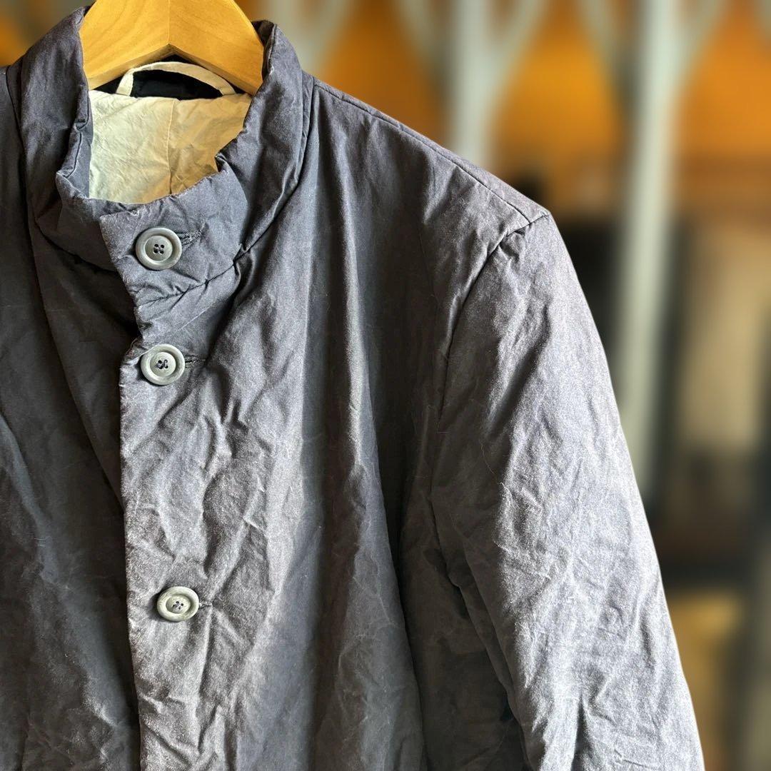 CASEY CASEY スタンドカラーコート　サイズS表記　中古品　色褪せヤケ有