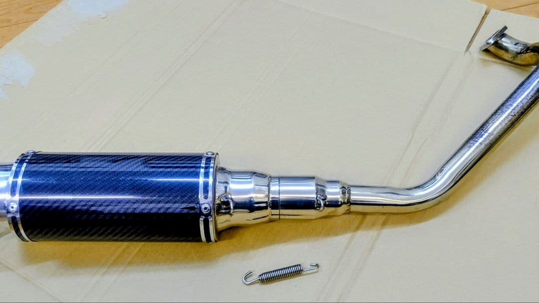 カーボンマフラー アドレスV125G　K6～K9