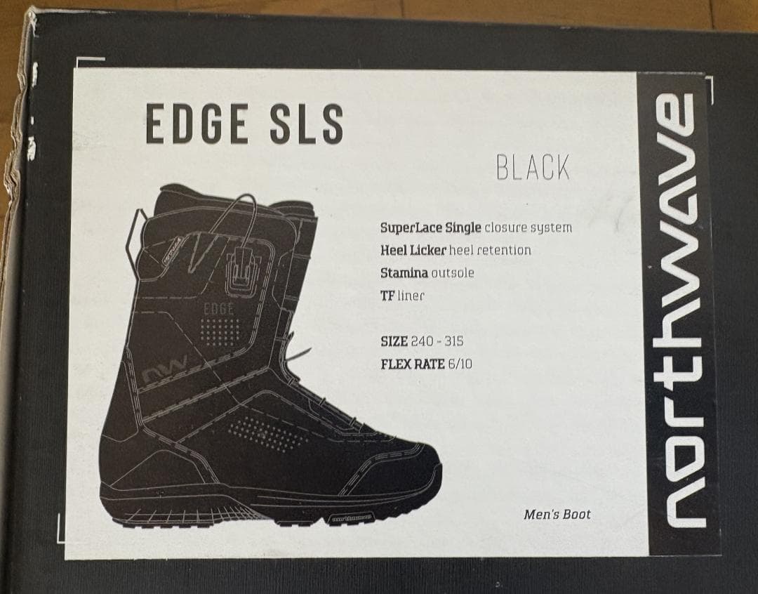 【1回のみ使用】NORTHWAVE EDGE SLD 25.5(ノースウェーブ）