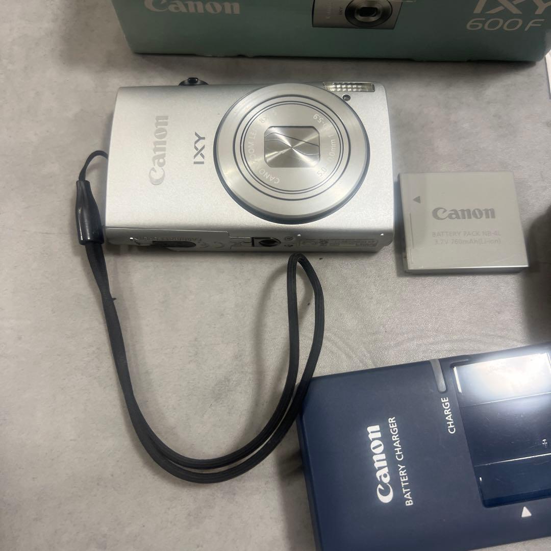 美品　Canon IXY 600f シルバー 動作良好