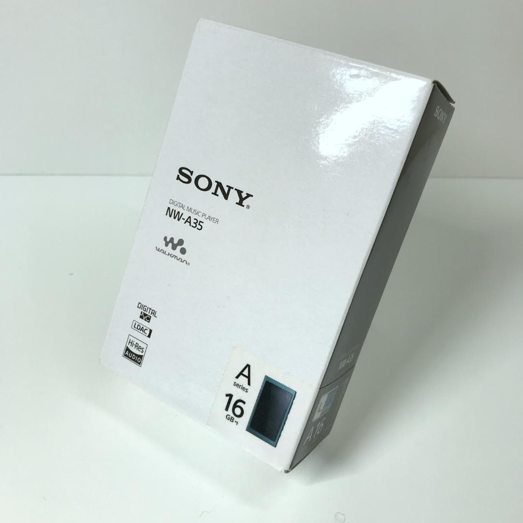 【極美品】SONY ウォークマン Aシリーズ NW-A35 16GB ブルー