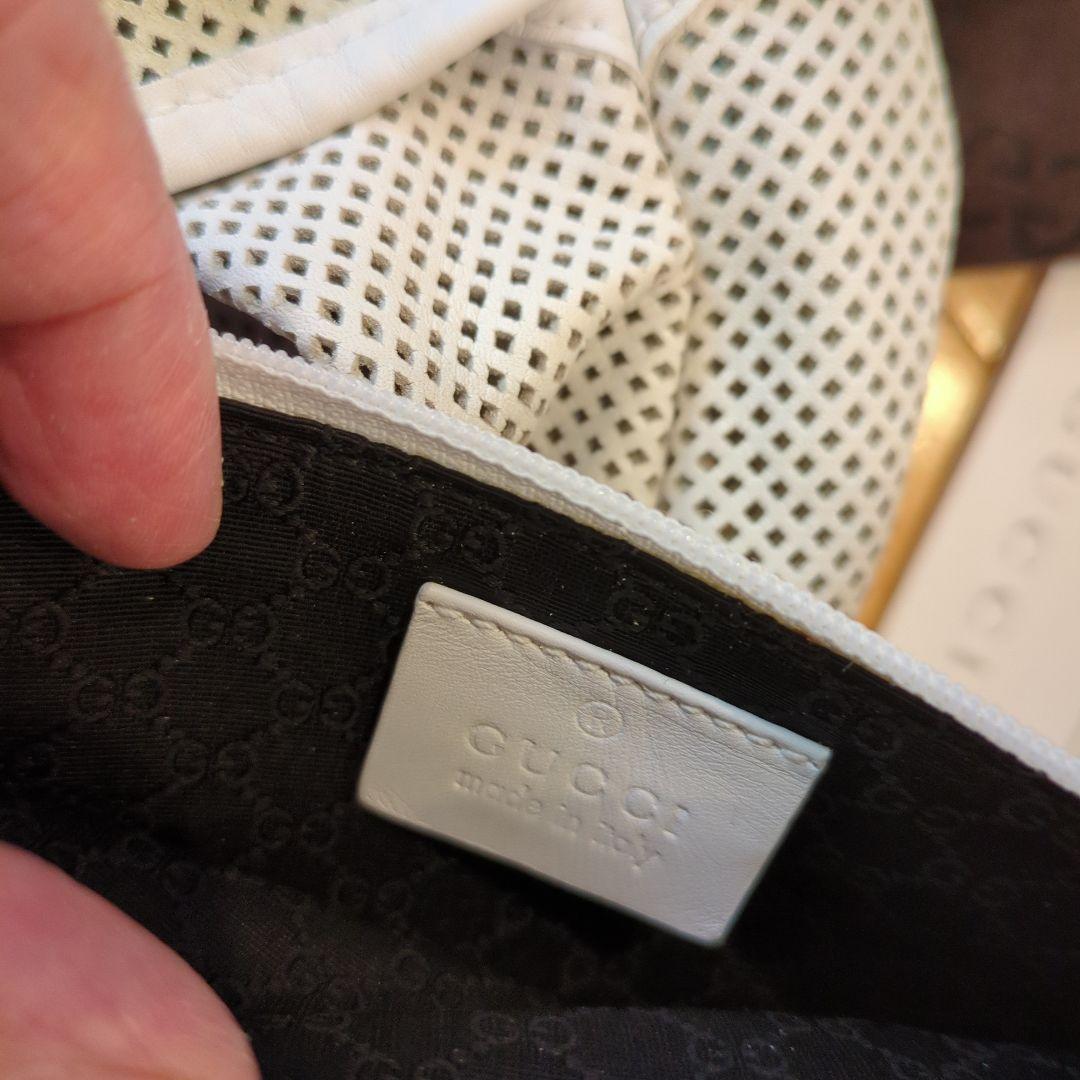 限定値下げ★GUCCI メッシュバッグ バンブーハンドル