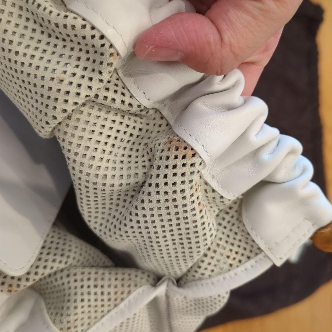 限定値下げ★GUCCI メッシュバッグ バンブーハンドル