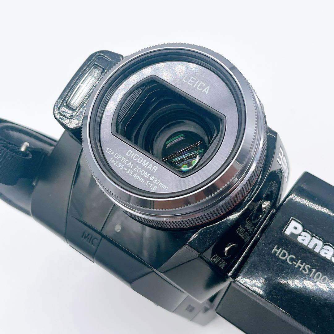 【美品】Panasonic HS100 デジタルハイビジョンカメラ