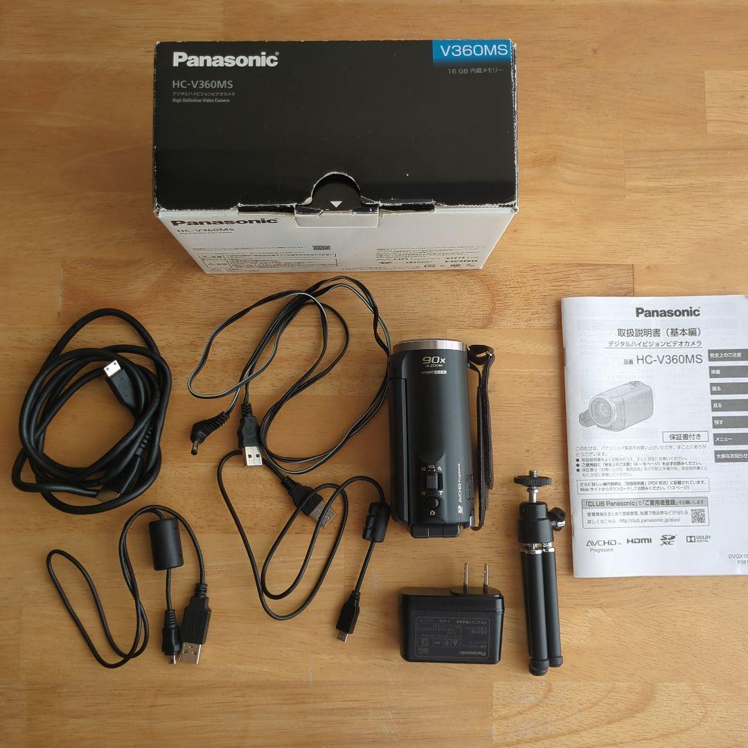 Panasonic HC-V360MS ビデオカメラ 本体 16GB