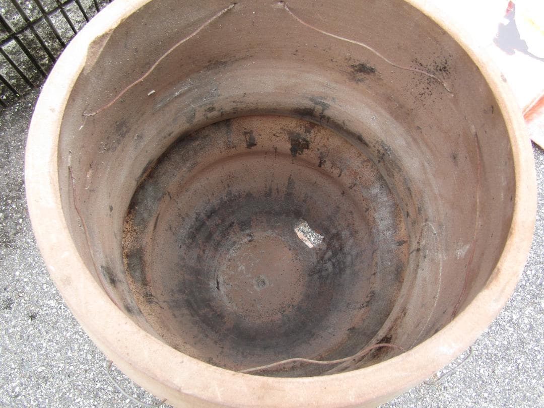 蜜芋焼き器　壺焼き芋焼き器　高さ約90cm 大型 引取限定