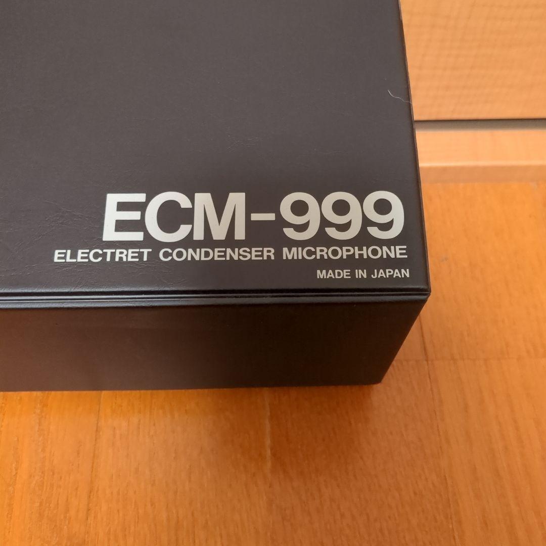 SONY ECM-999 エレクトレットコンデンサーマイクロホン