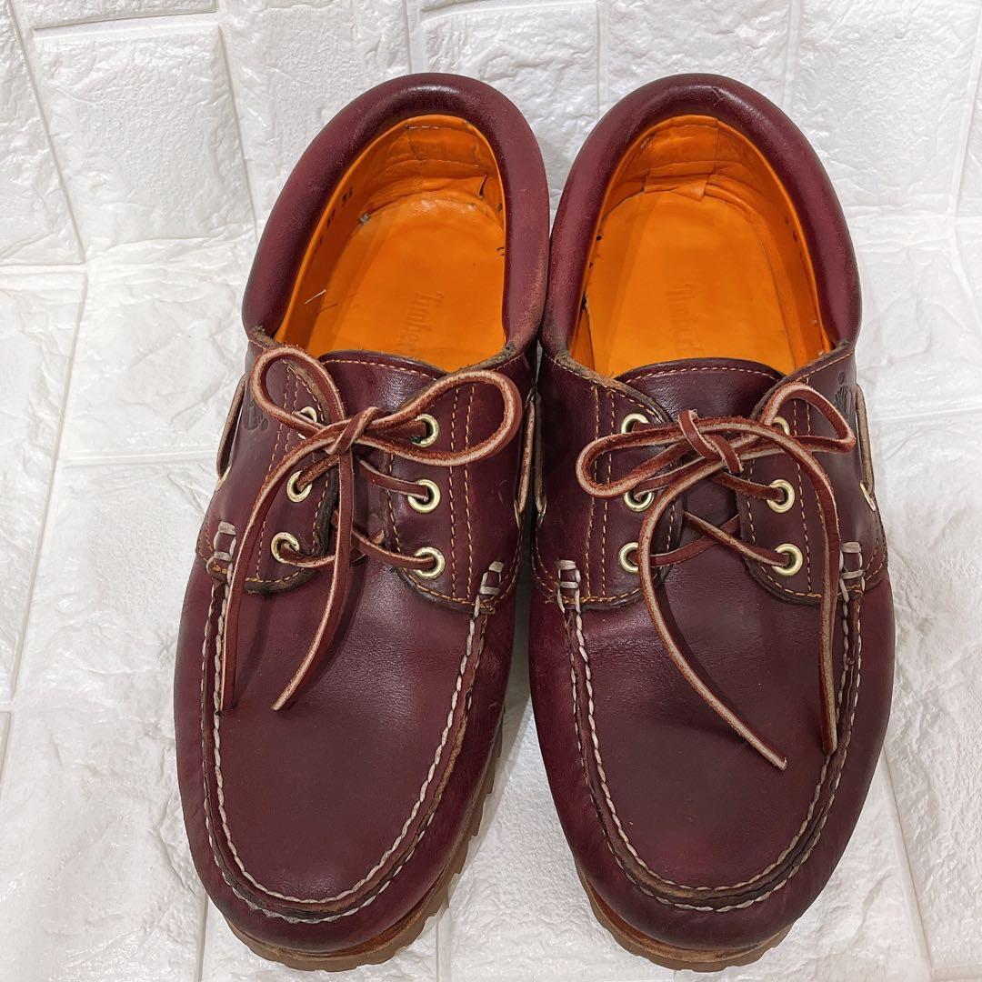 限定値引✨ティンバーランド デッキシューズ 3eye クラシック バーガンディ