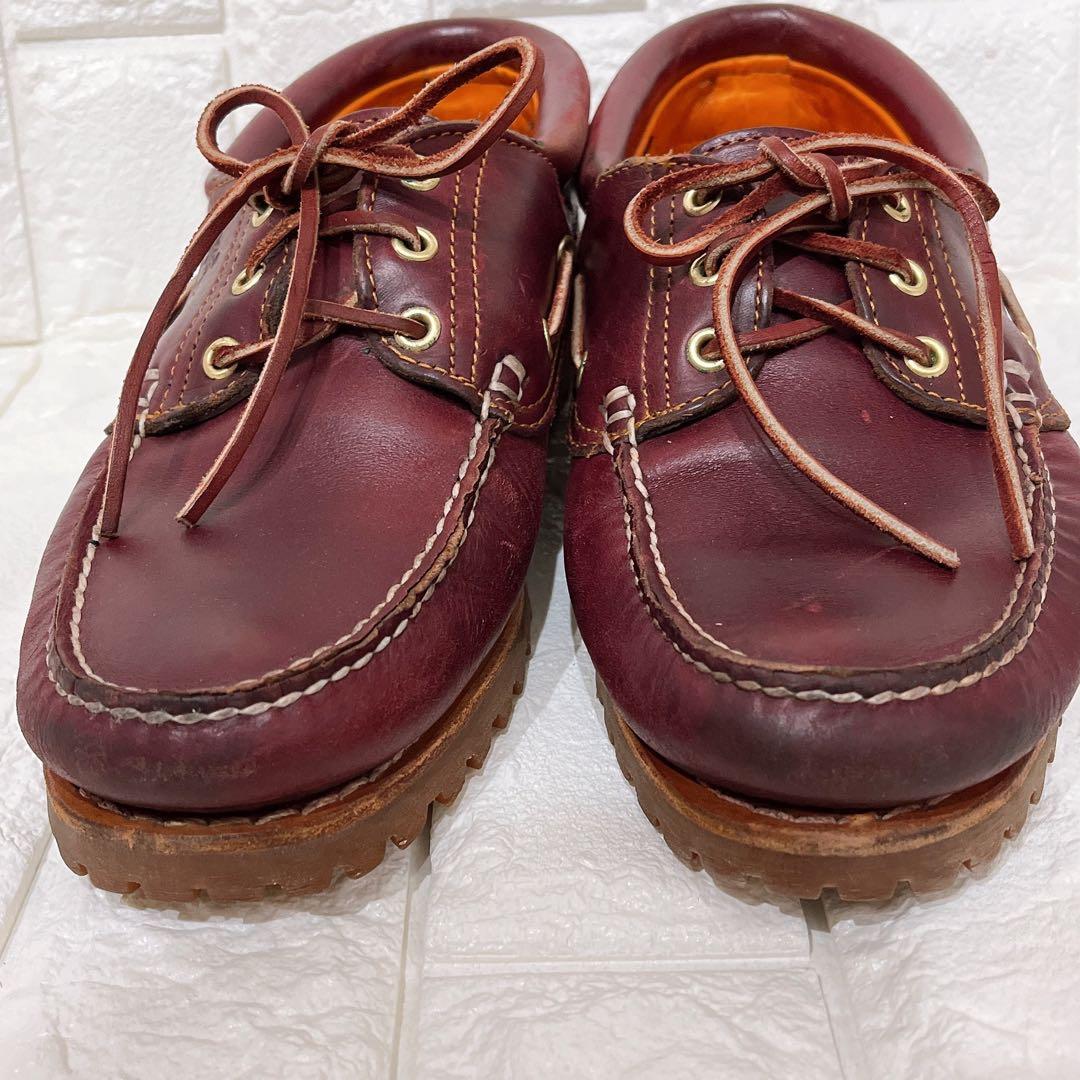 限定値引✨ティンバーランド デッキシューズ 3eye クラシック バーガンディ