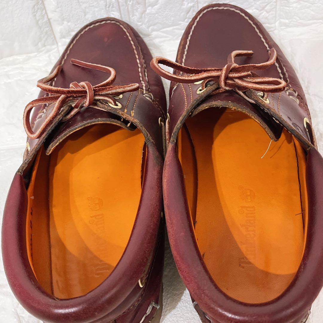 限定値引✨ティンバーランド デッキシューズ 3eye クラシック バーガンディ