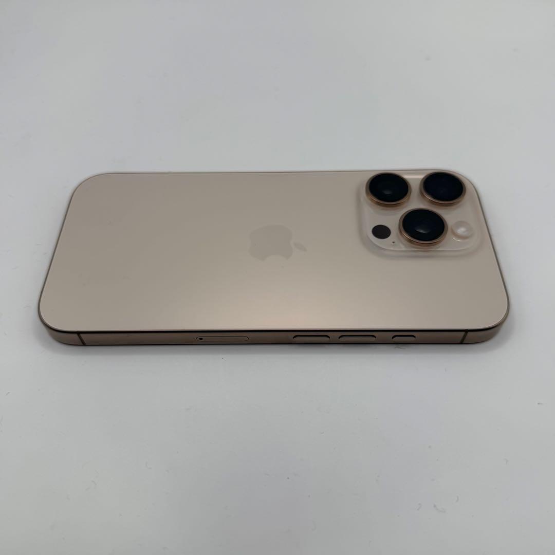 【美品】iPhone 16 Pro 128GB デザート 91%