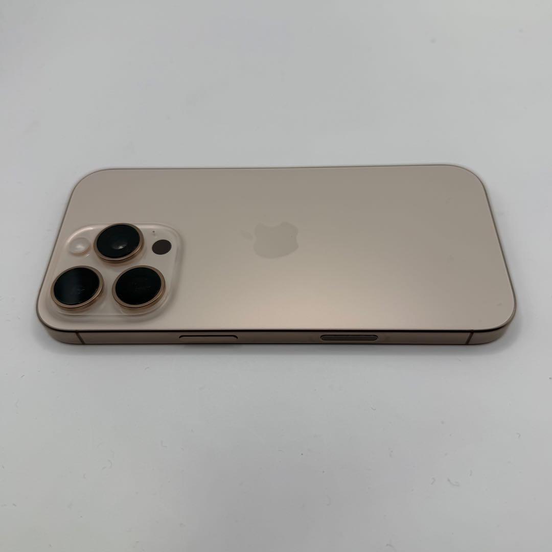 【美品】iPhone 16 Pro 128GB デザート 91%