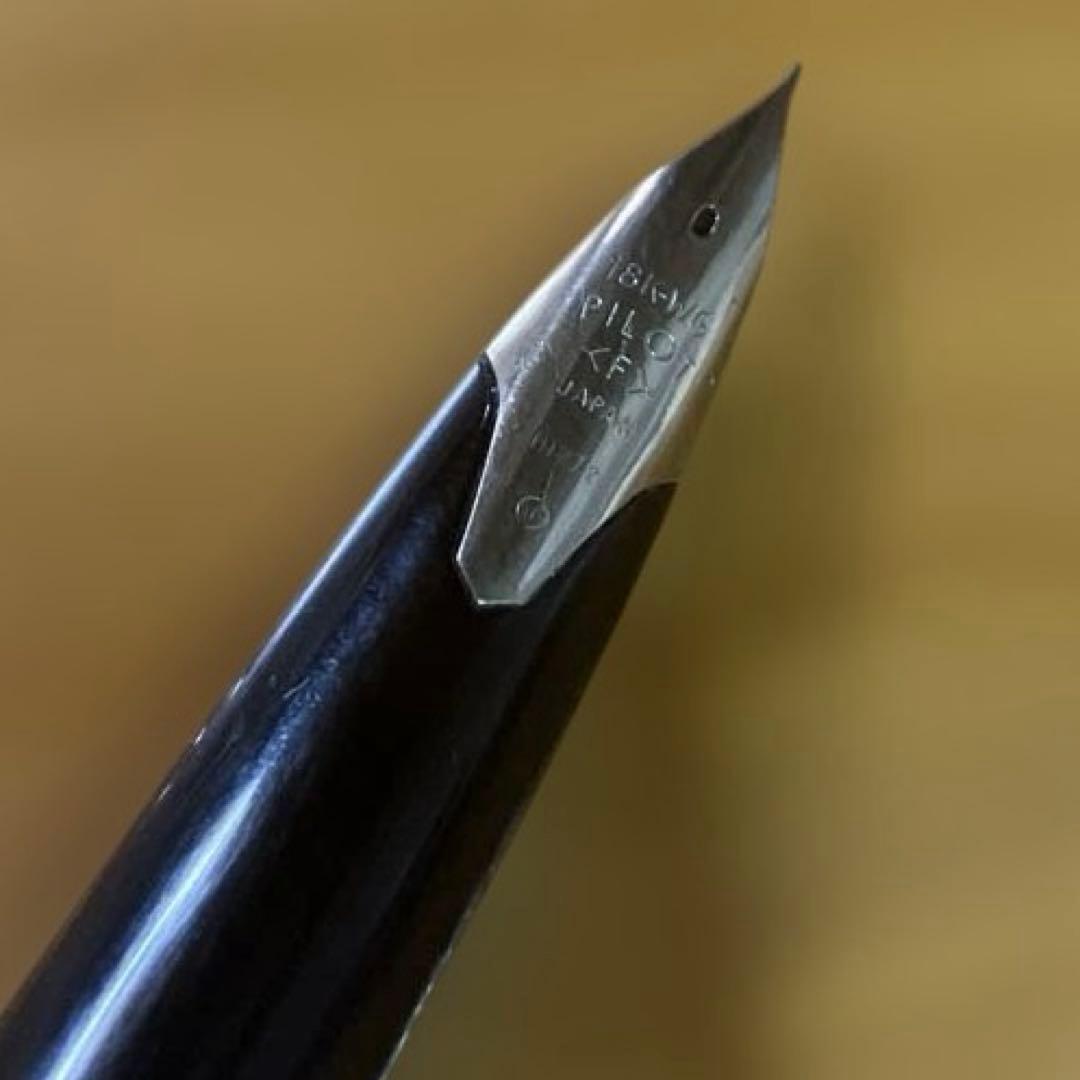 PILOT elite スターリングシルバーキャップ 万年筆　パイロット