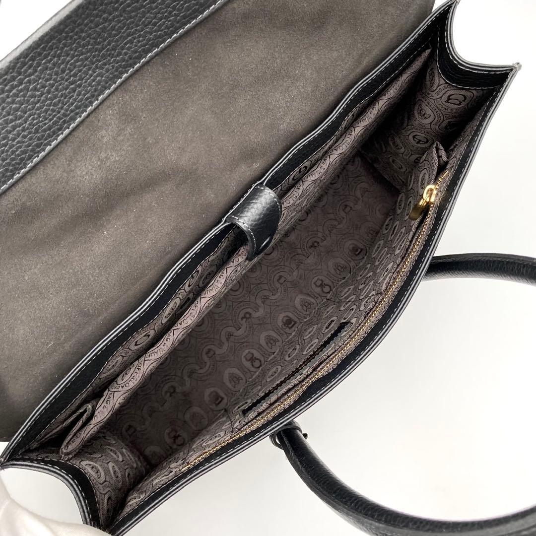 ちくわぶ✨トフ&ロードストーン デボネア ビジネスバッグ 黒 レザー 仕事