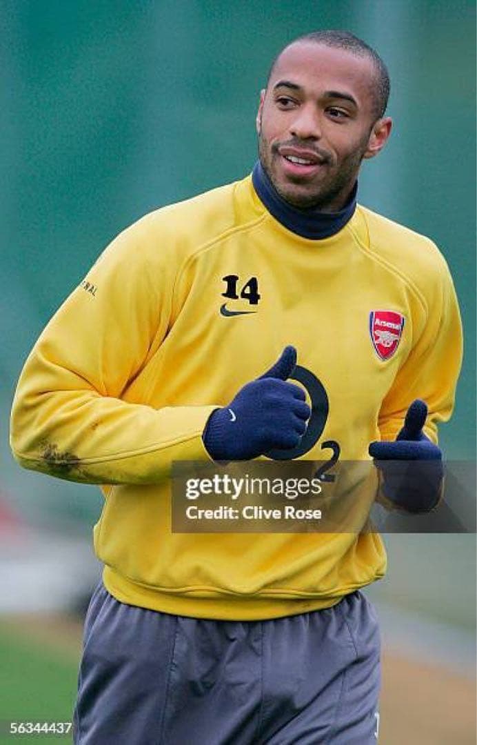 【Mサイズ】アーセナル 2005-06 トレーニング　スウェットシャツ