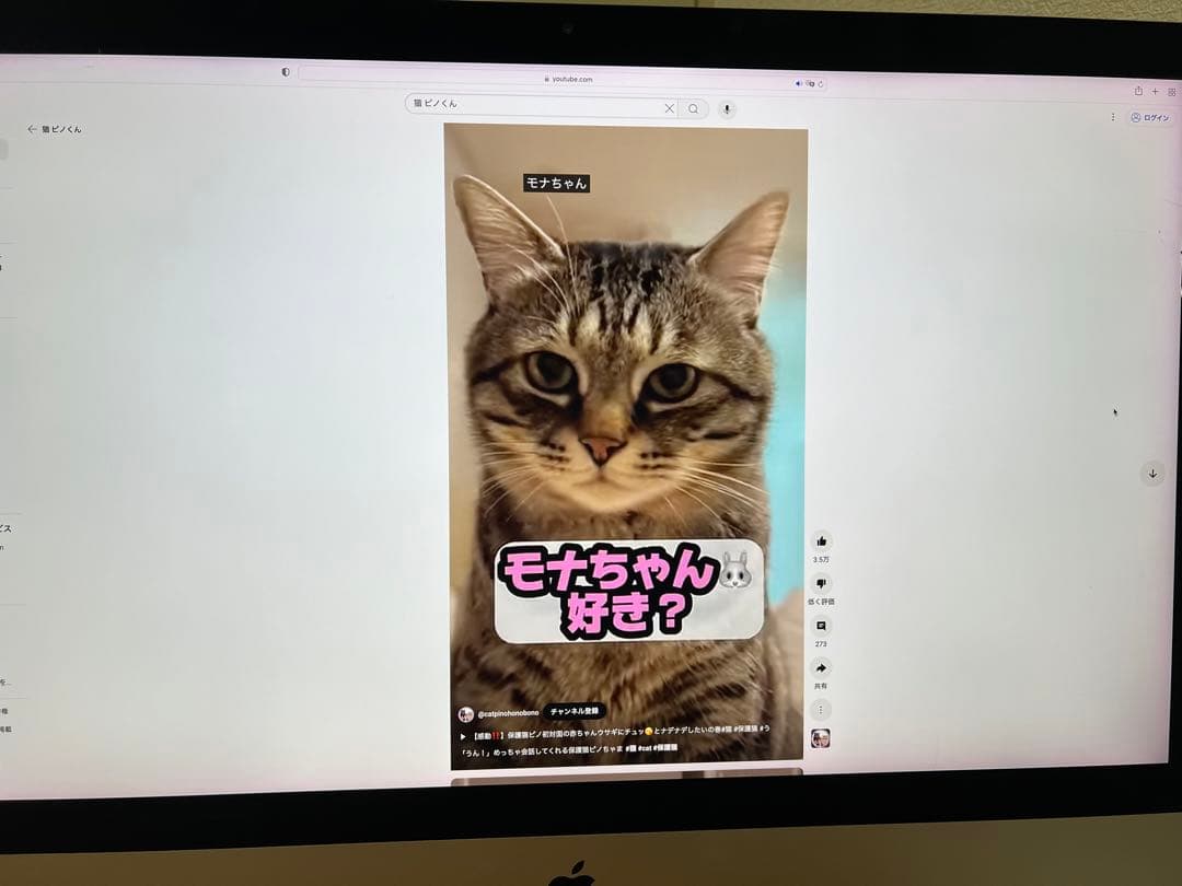 [ジャンク品] Apple iMac 本体 + 有線キーボード