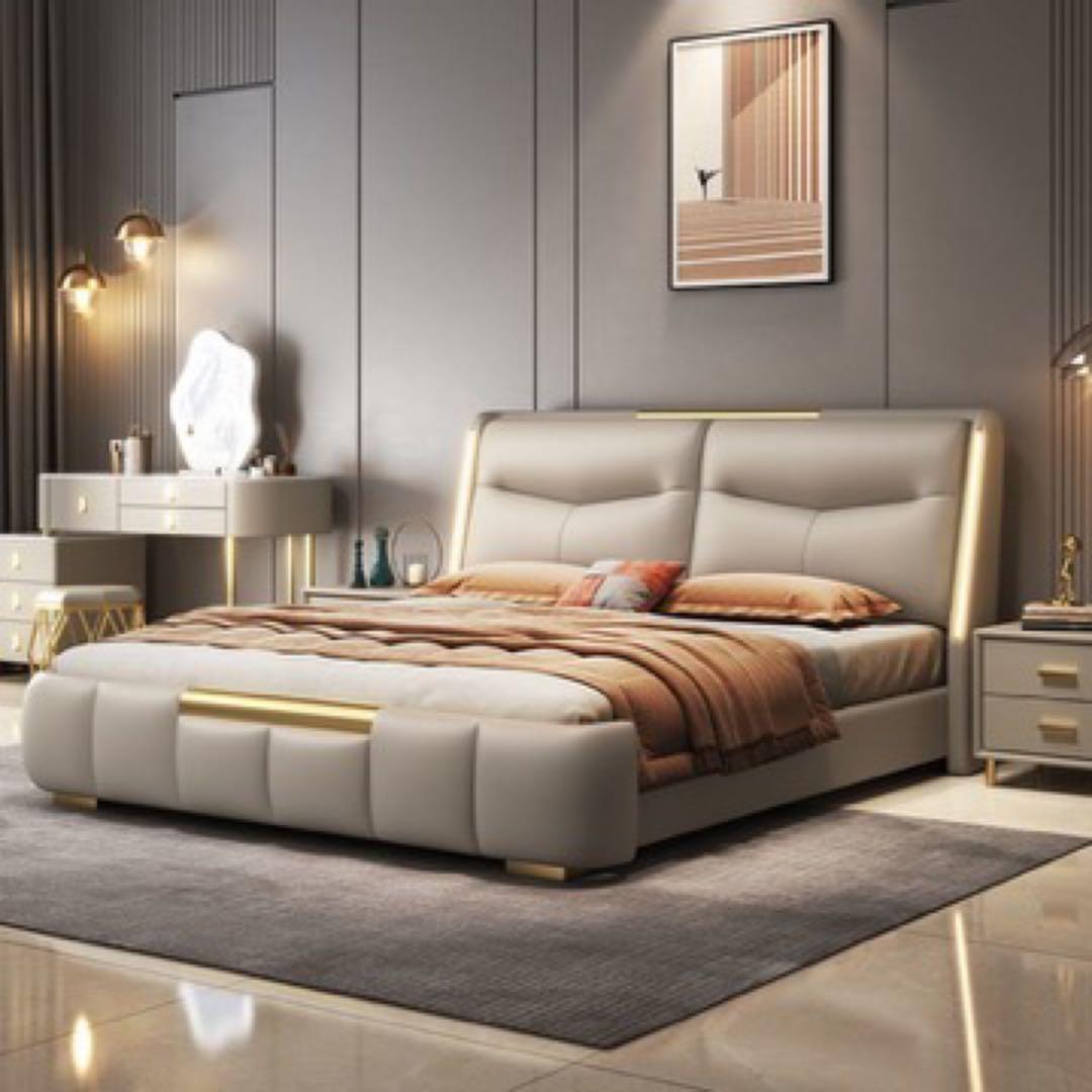 ラグジュアリーモダンベッド キングサイズ