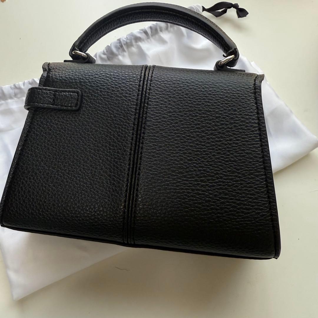 JW PEI ブラック ミニハンドバッグ