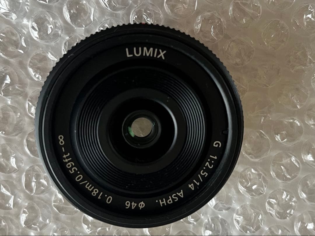 LUMIX G 14mmF2.5 パンケーキレンズ
