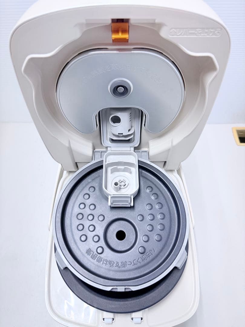 三菱 IH 炊飯器 本炭釜 NJ-SW069-W 3.5合 （0.63L)