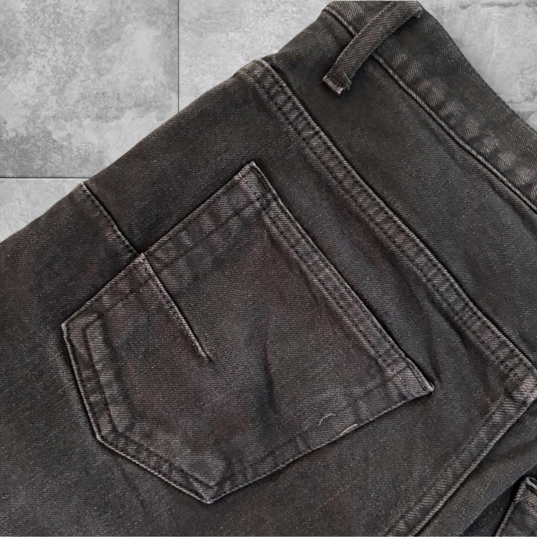 ディオールオム スリムストレート ブラックウォッシュ デニム 29インチ