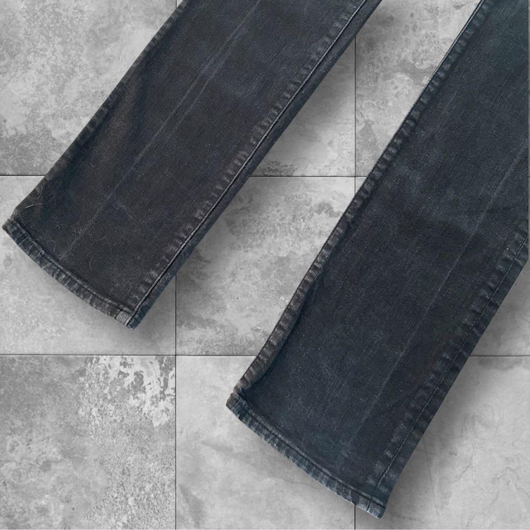 ディオールオム スリムストレート ブラックウォッシュ デニム 29インチ