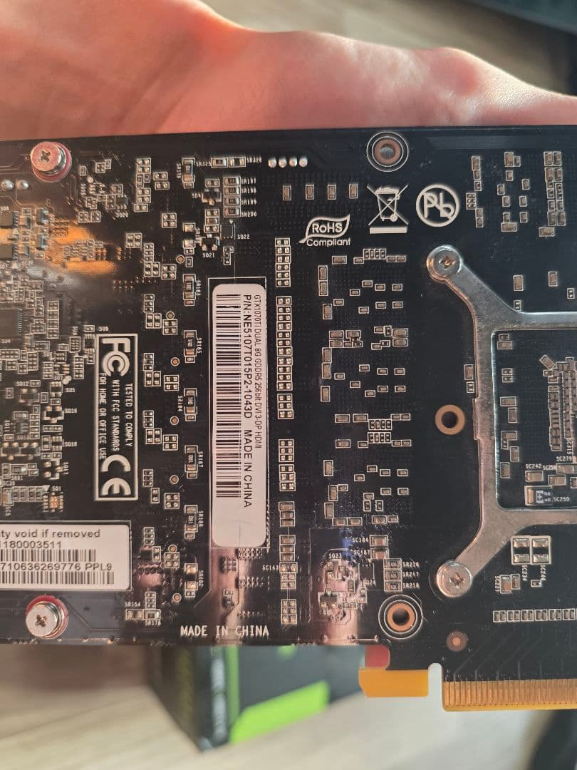 GeForce GTX 1070Ti 8GB グラフィックボード