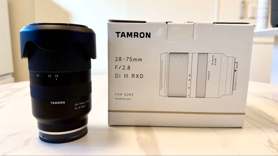 TAMRON 28-75mm F/2.8 Di III RXD 箱付き