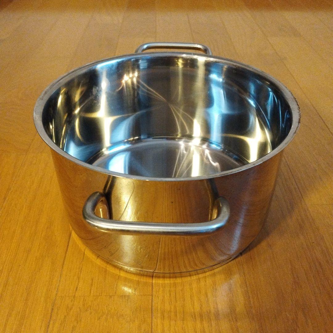 WMF TRANSTHERM 蓋付両手鍋 20cm ステンレス 調理鍋 IH対応