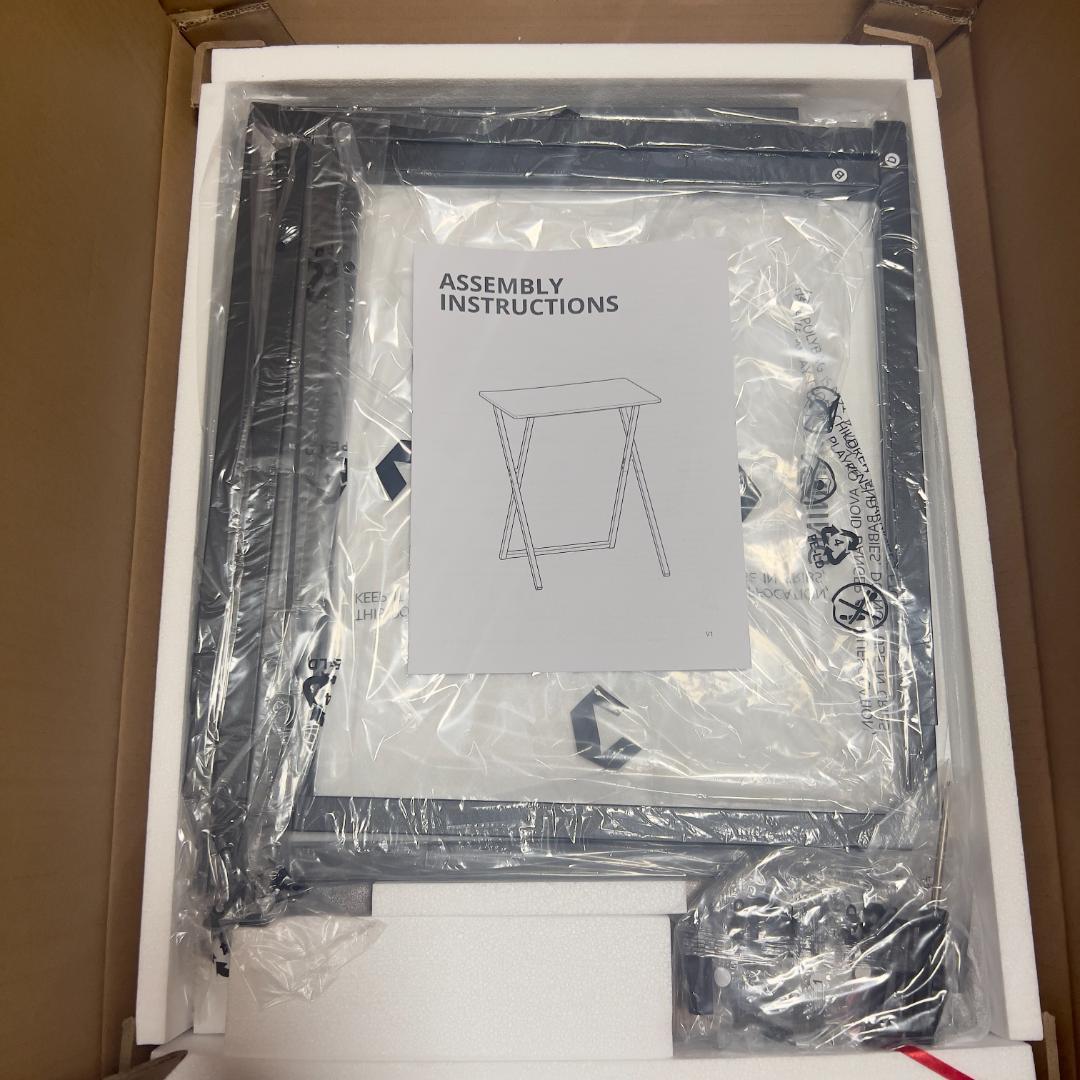 Cubiker 折りたたみデスク 幅60cm奥行き40cm ブラウン