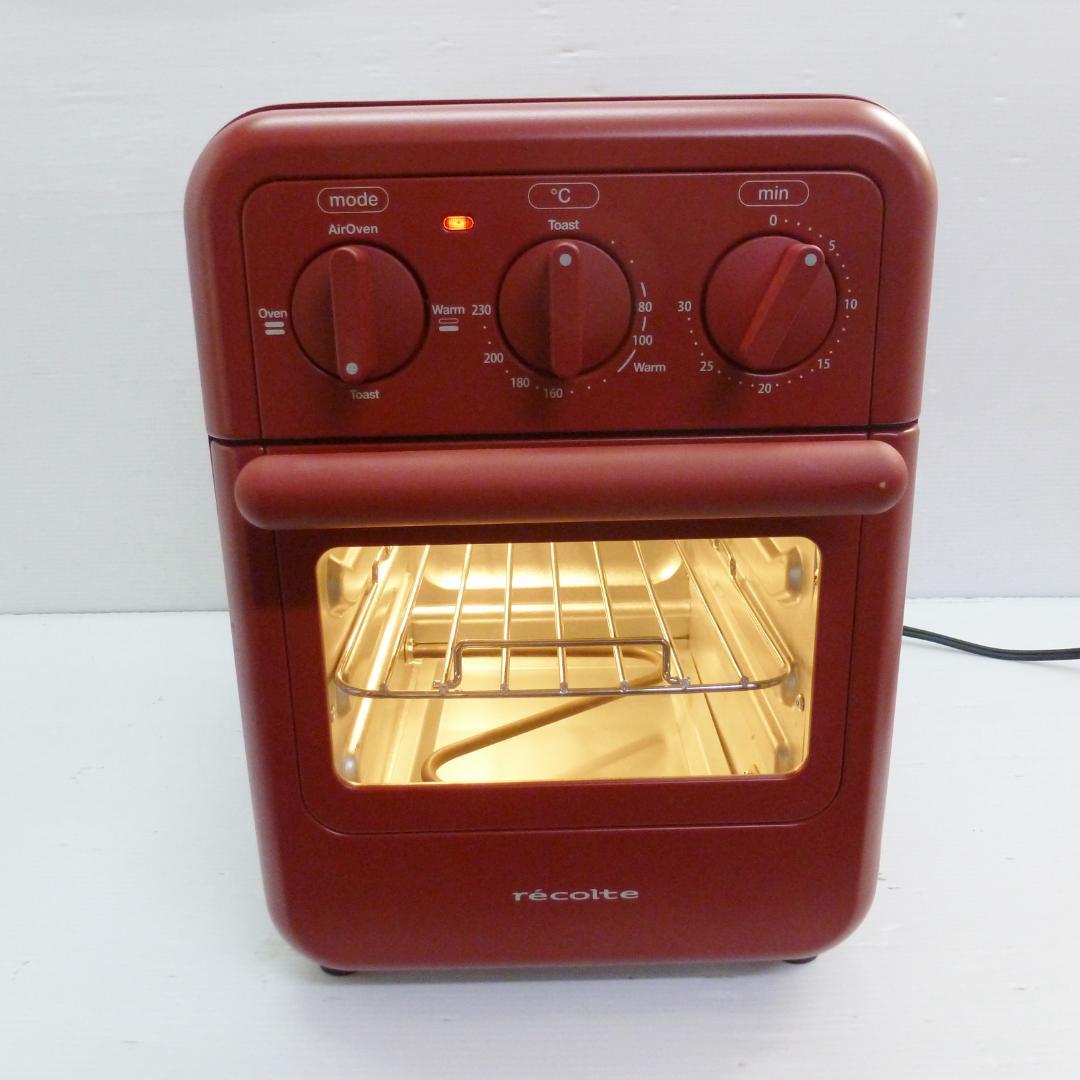recolte レコルト エアーオーブントースター RFT-1 レッド