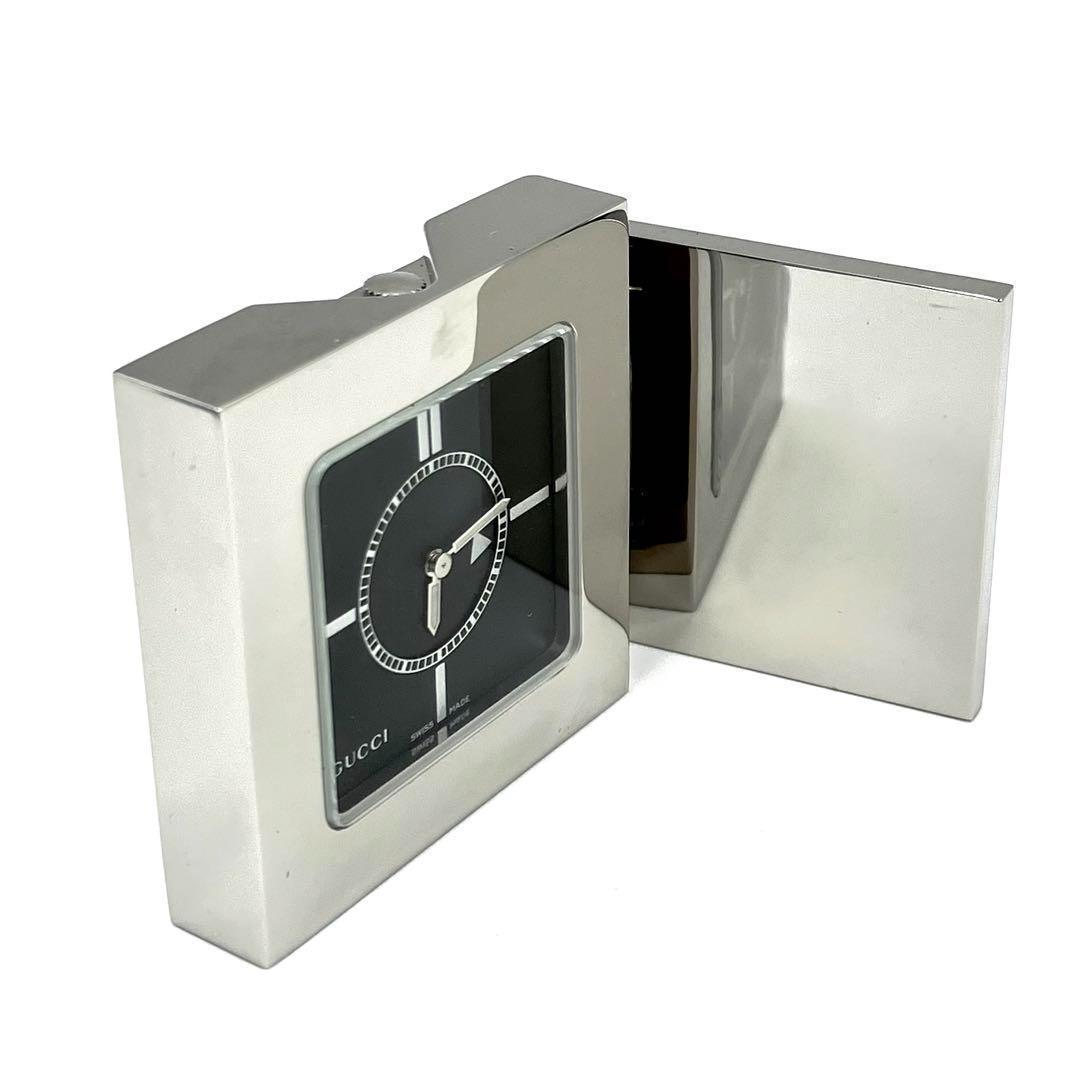 新品　GUCCI グッチ トラベルウォッチ 目覚まし時計　置き時計