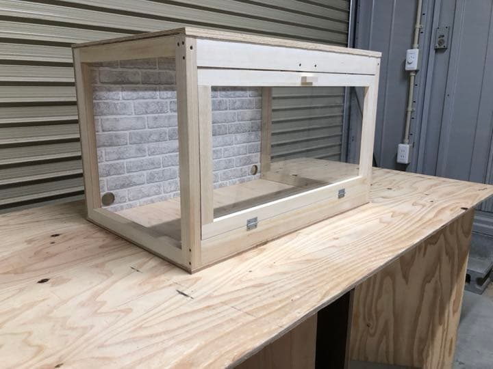 木製ケージ 爬虫類 小動物 シマリス カスタムベースにどうぞ！