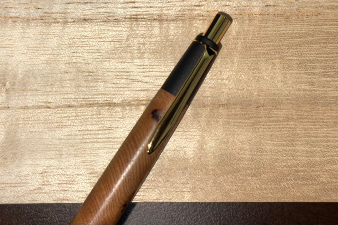 野原工芸似　屋久杉工房京 屋久杉 無垢 シャープペンシル0.5mm