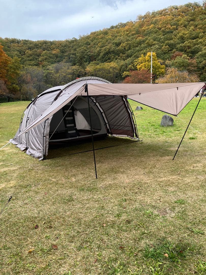 【最終価格】ラーテルワークス　ガーネル　2ルームテント　メッシュ窓スカート付き