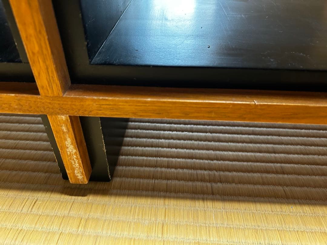 木製ラック・ウッドラック Landscape Products Cabinet Low Walnut