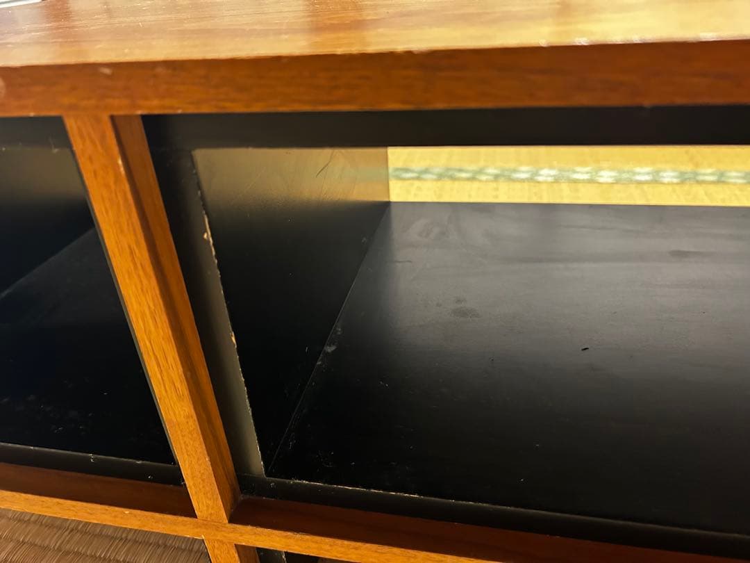 木製ラック・ウッドラック Landscape Products Cabinet Low Walnut